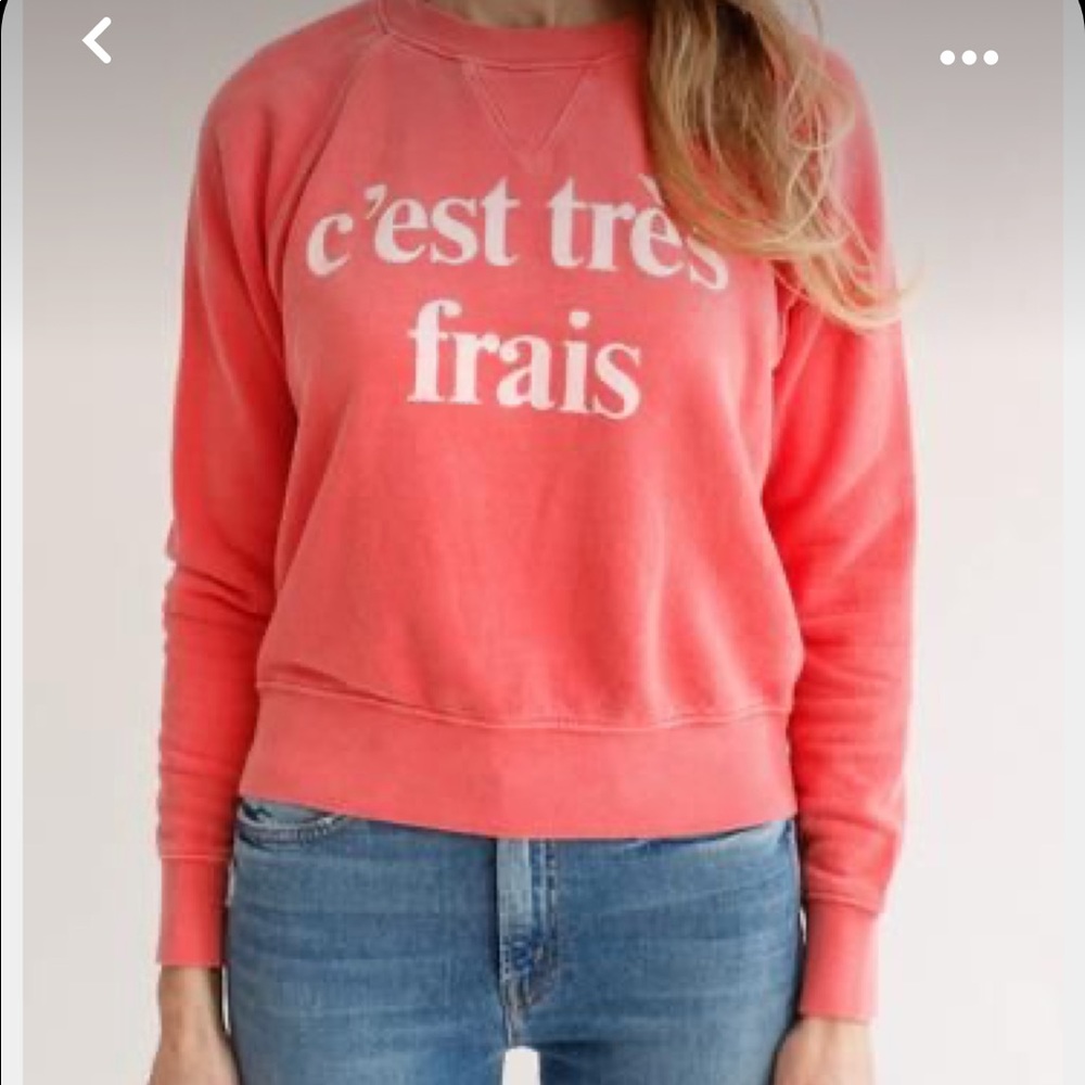 Mother The Square Sweatshirt, Small